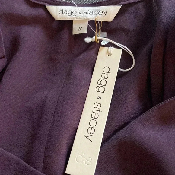 Dagg & Stacey | Hi-Lo V-Neck Blouse - Picture 5 of 7